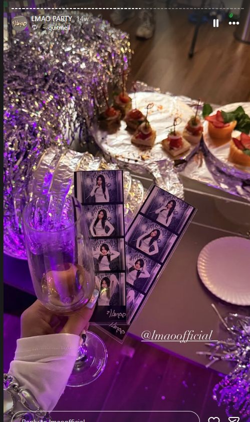 Ảnh photobooth tại sự kiện khai trương LMAO